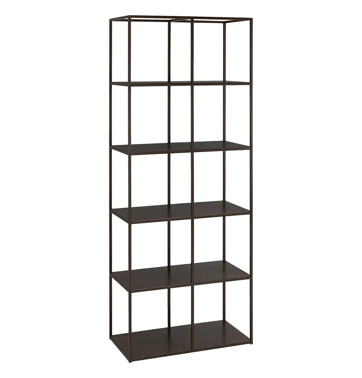 Stor Metallhylla Cedes Anodic brown