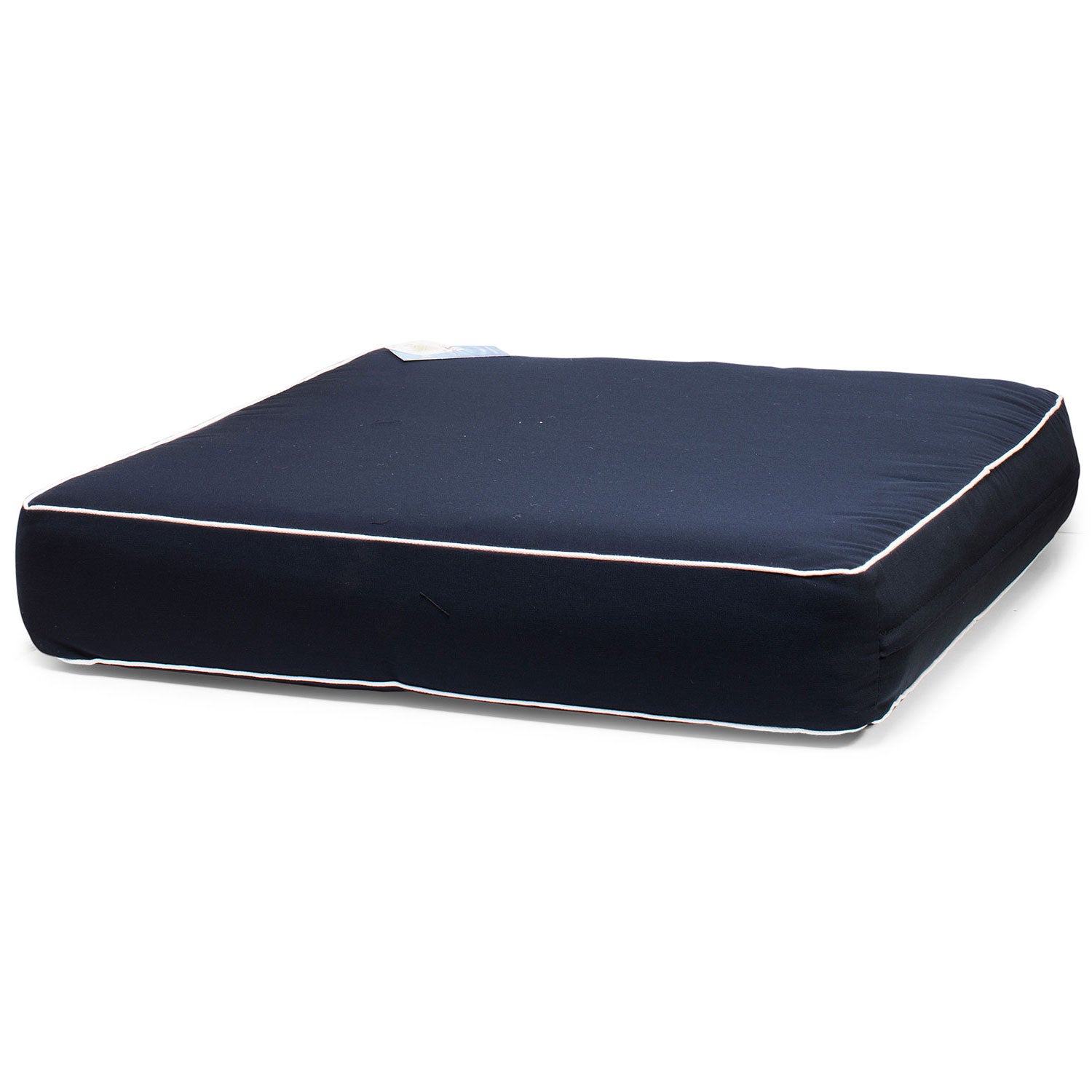 Madrid/valencia/lissabon sittdyna 64x64 cm blå/vit 