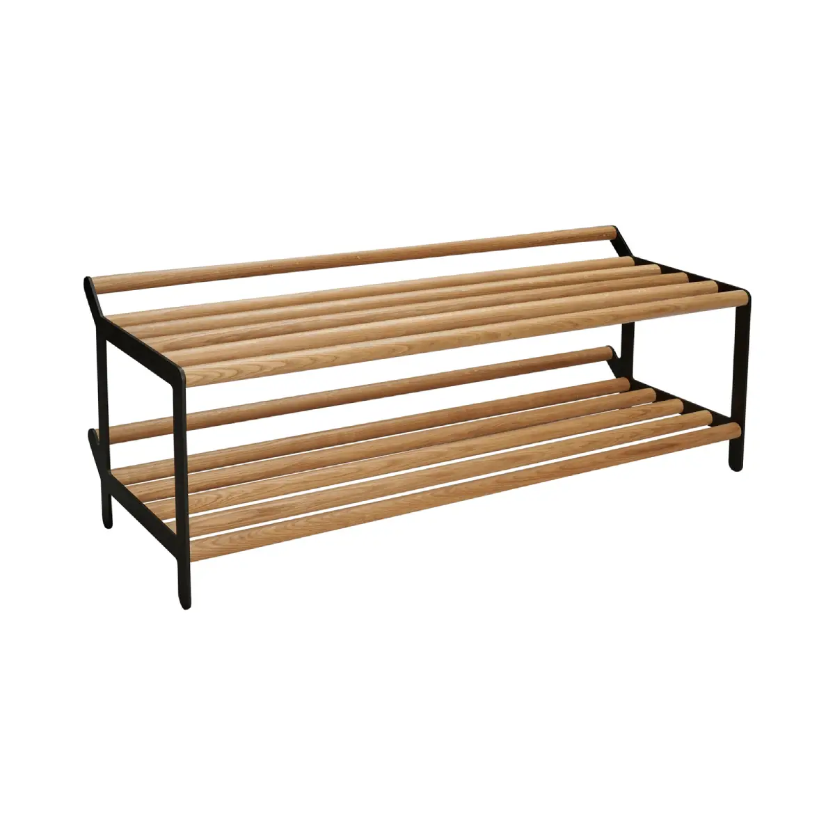 Tamburin skohylla 100 cm Ek Svart