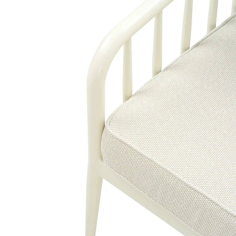 Coleville 3-sits soffa  Pearl white / Dot beige