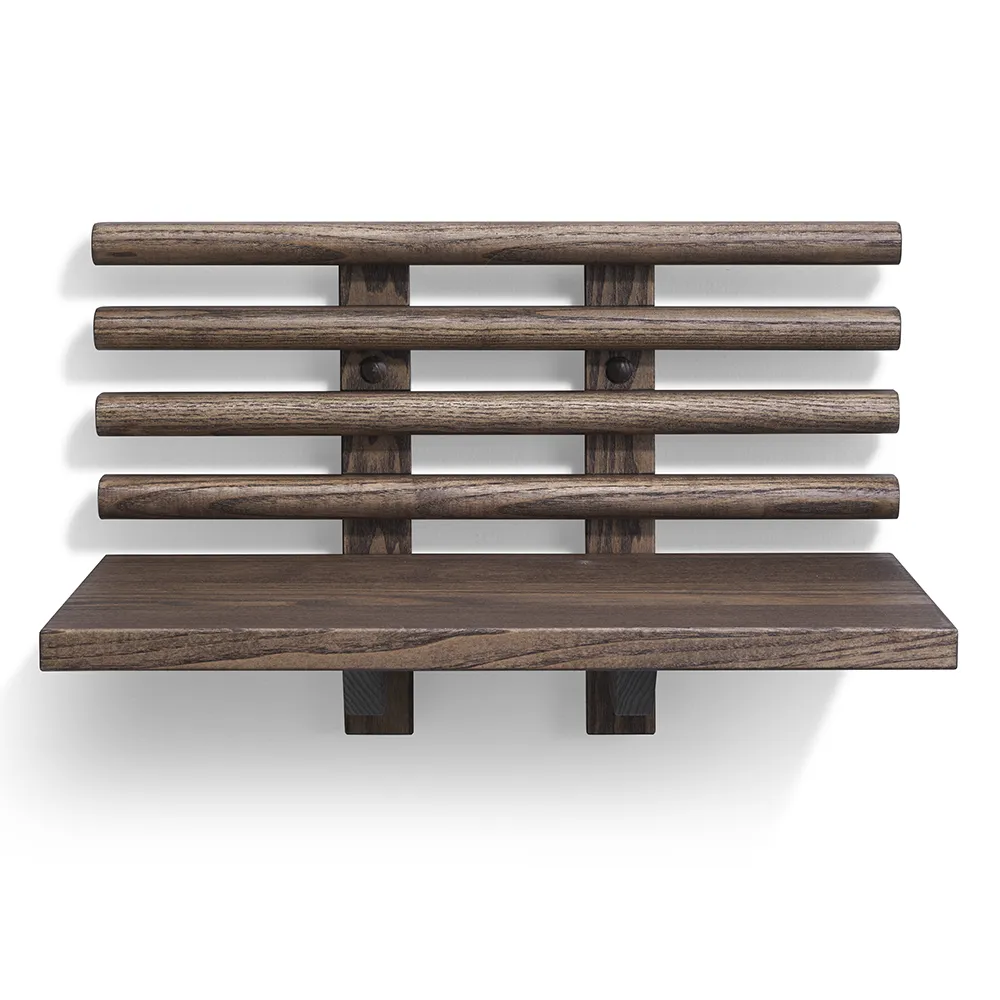 Zana Sängbord Brunoljad Ask