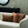 Kudde Wave 50x50 cm Cinnamon