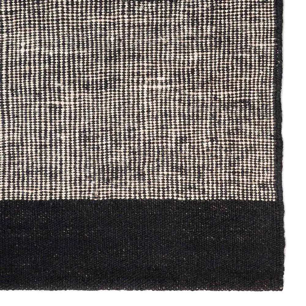 Dots kilim Matta 170x240 Black