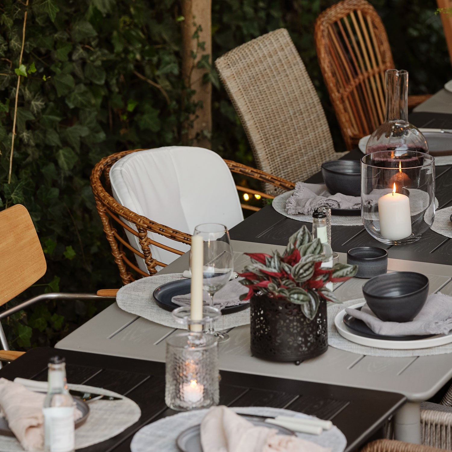 Covelo matstol natur/vit