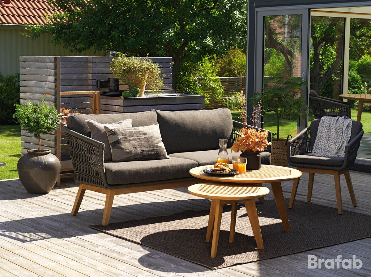 Kenton 3-sitssoffa grå/grå 