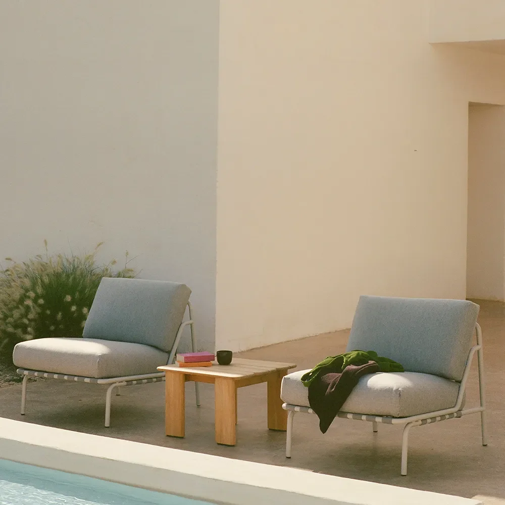 Loungefåtölj Settle Ribbed Weave 2/Dark Green