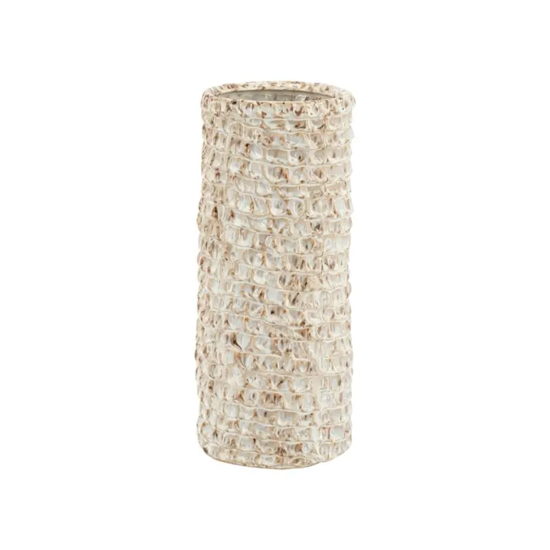 Shio medium 14x14x32 cm Stengods Brun