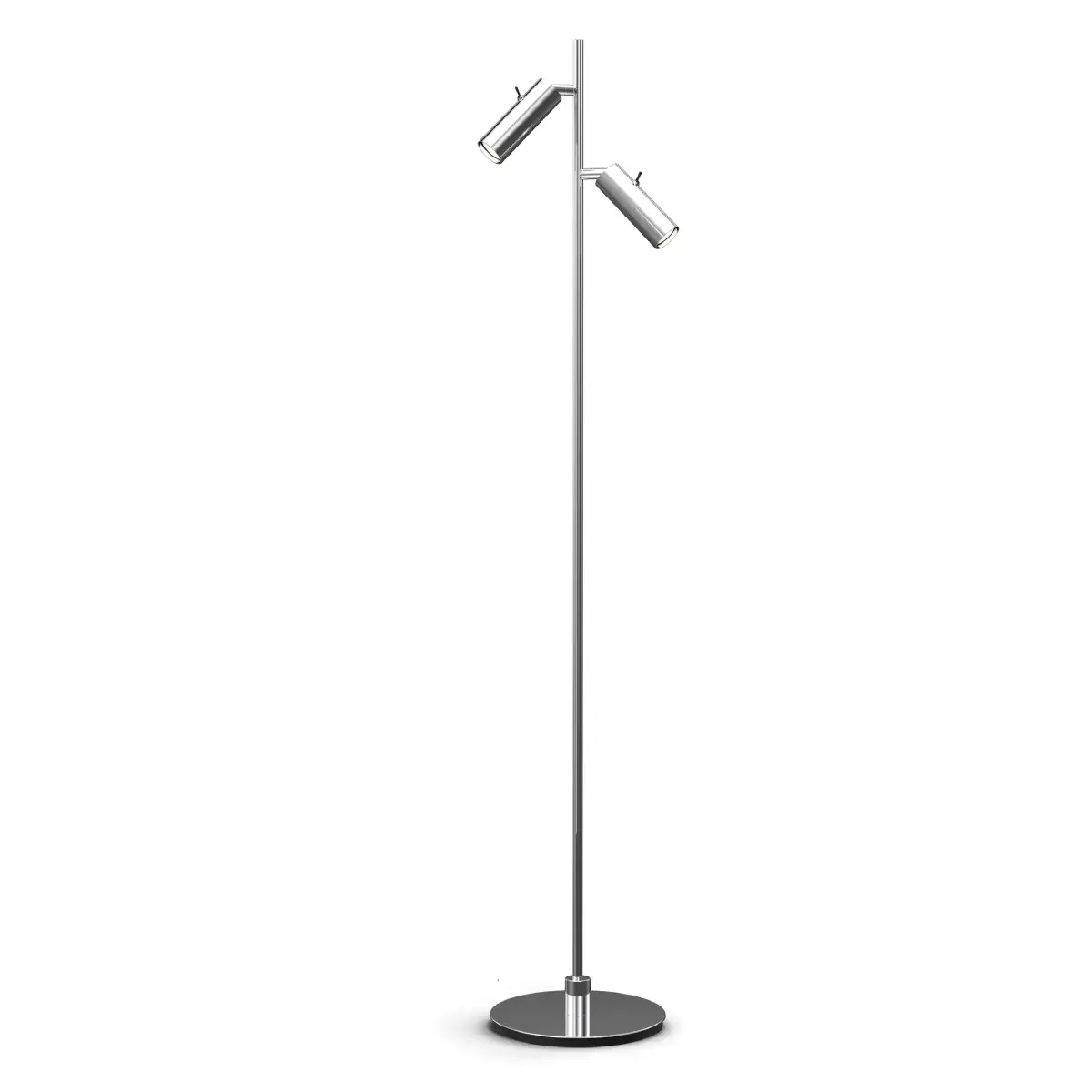 Golvlampa Pipeline Ø19,9xH132,6 cm Metall Krom