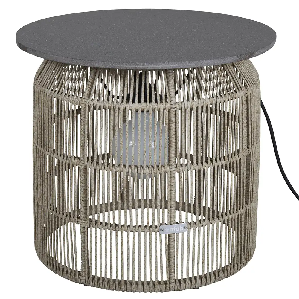 Pamir soffbord 50 cm beige/grå 