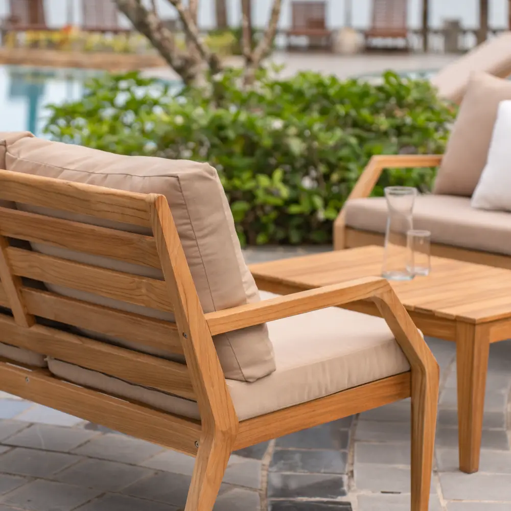 Gunnaröd 2-sits loungesoffa inkl dynor Blå