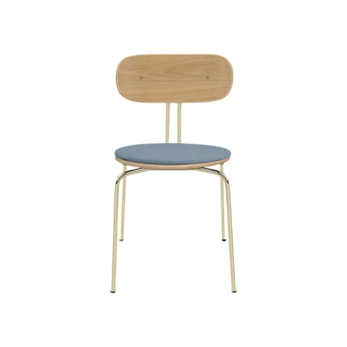 Curious Matstol Ek/Mässing Bright Skies