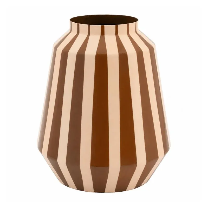 Toffy large Vas 25x25x30 cm Järn Brun