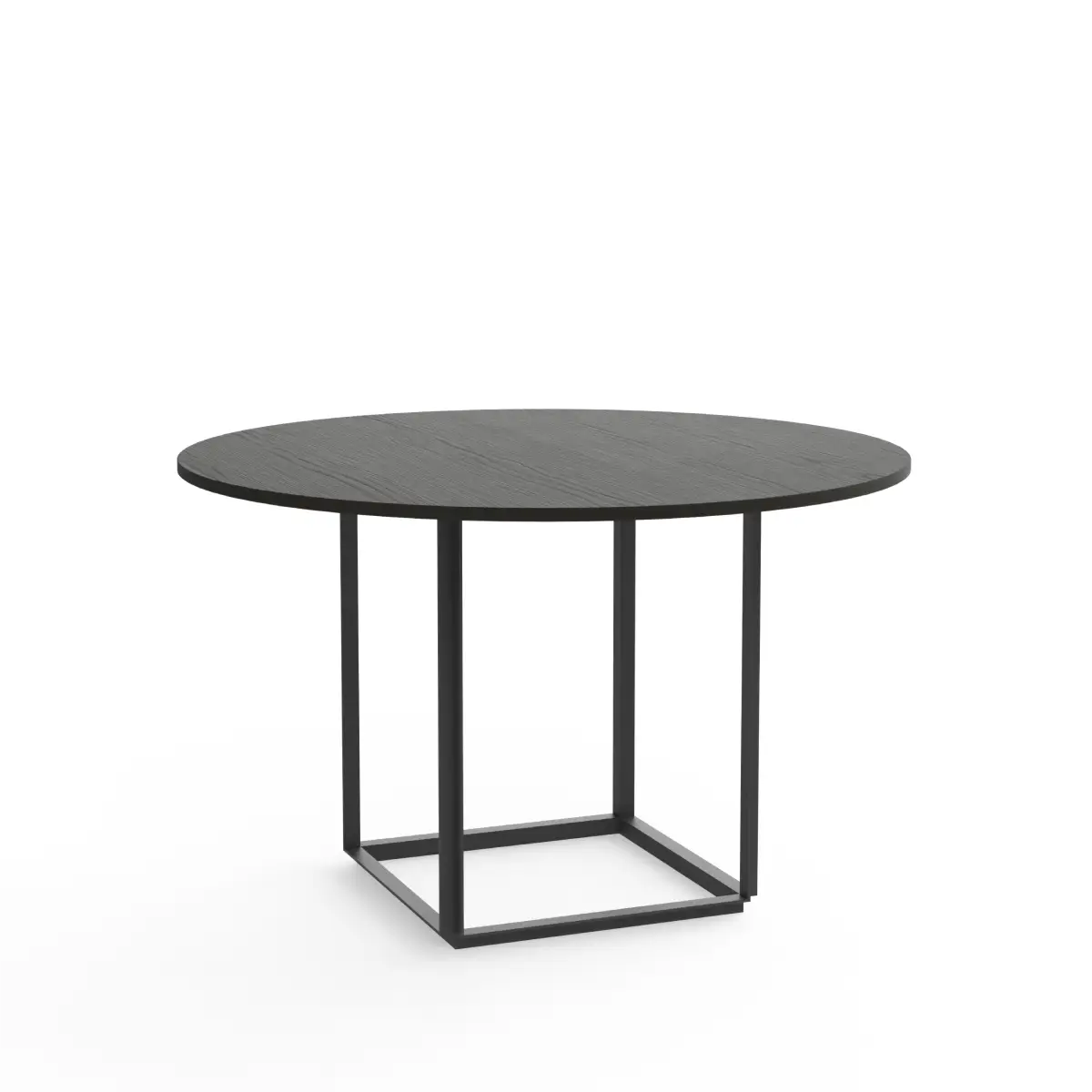Florence Bordsskiva Ø120cm Svartbetsad Ask