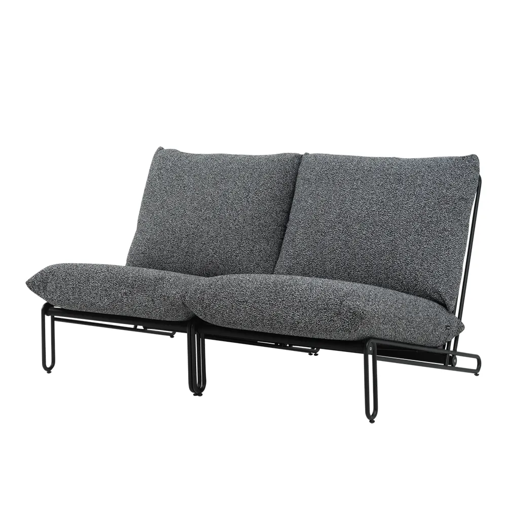 Blixt fåtölj Svart / Teddy ant