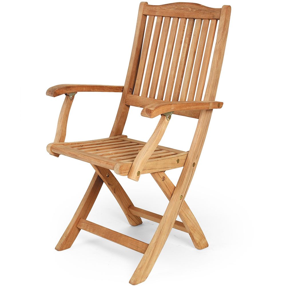 Filippa karmstol natur teak 