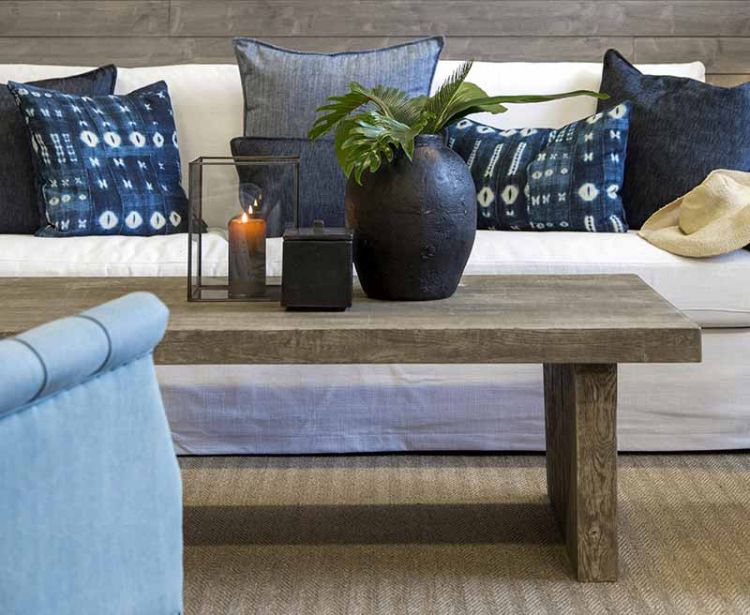 Kuddfodral Fascination Indigo 60X60 Cm