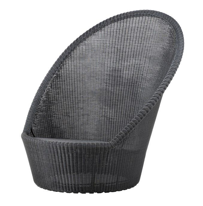 Kingston Loungefåtölj Grafit 