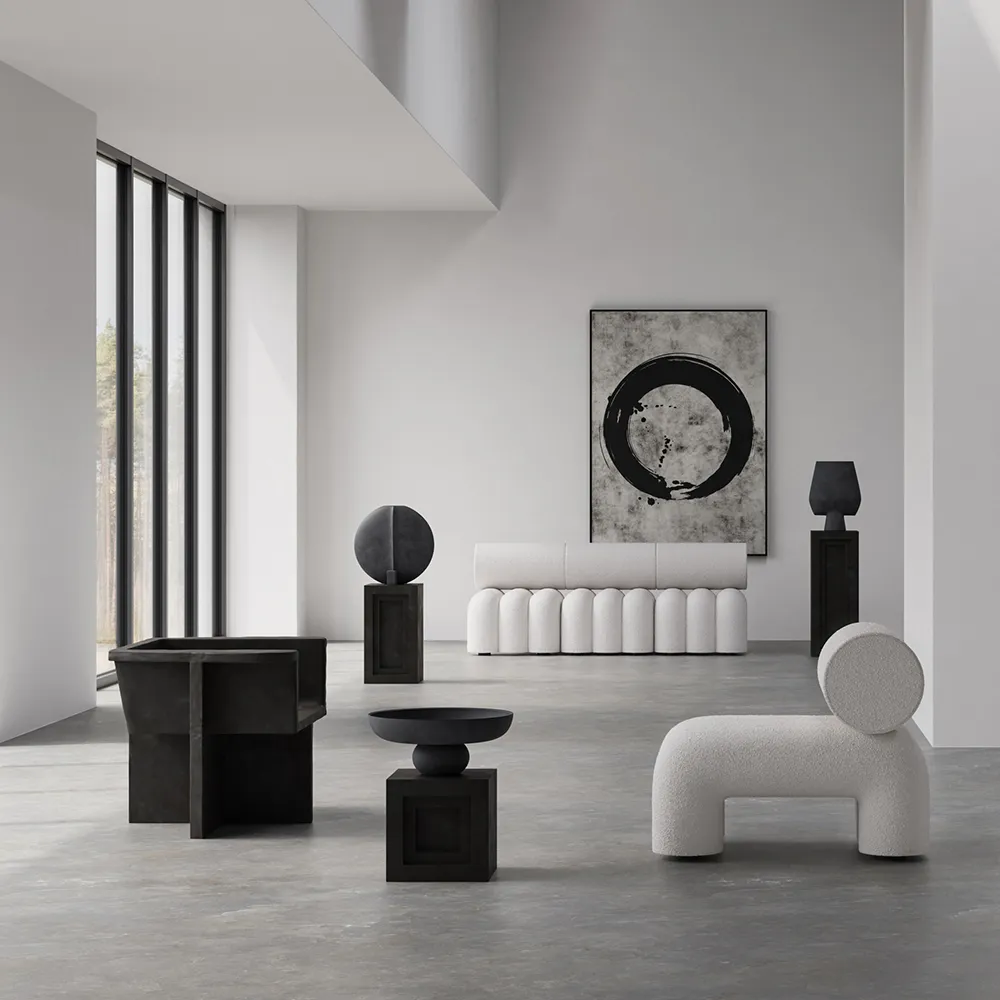 Foku Fåtölj - Off White