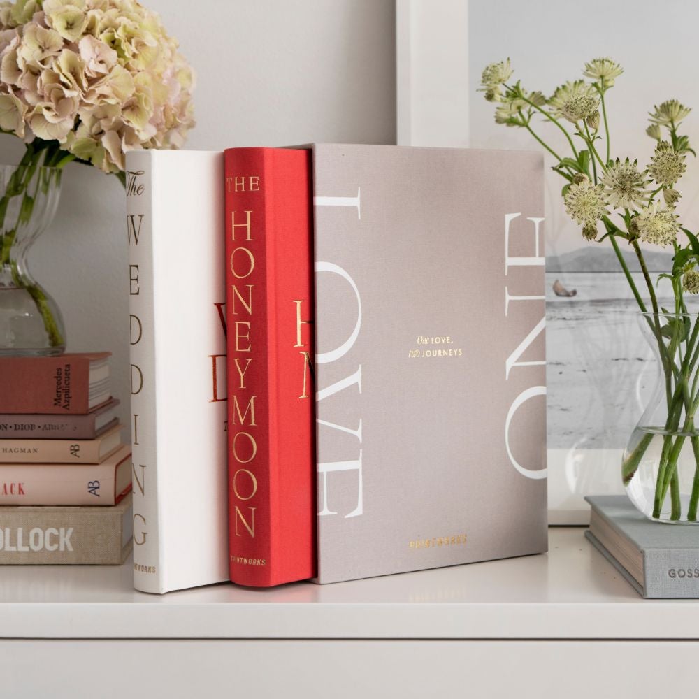 Bröllops Fotobok 2-pack - One Love