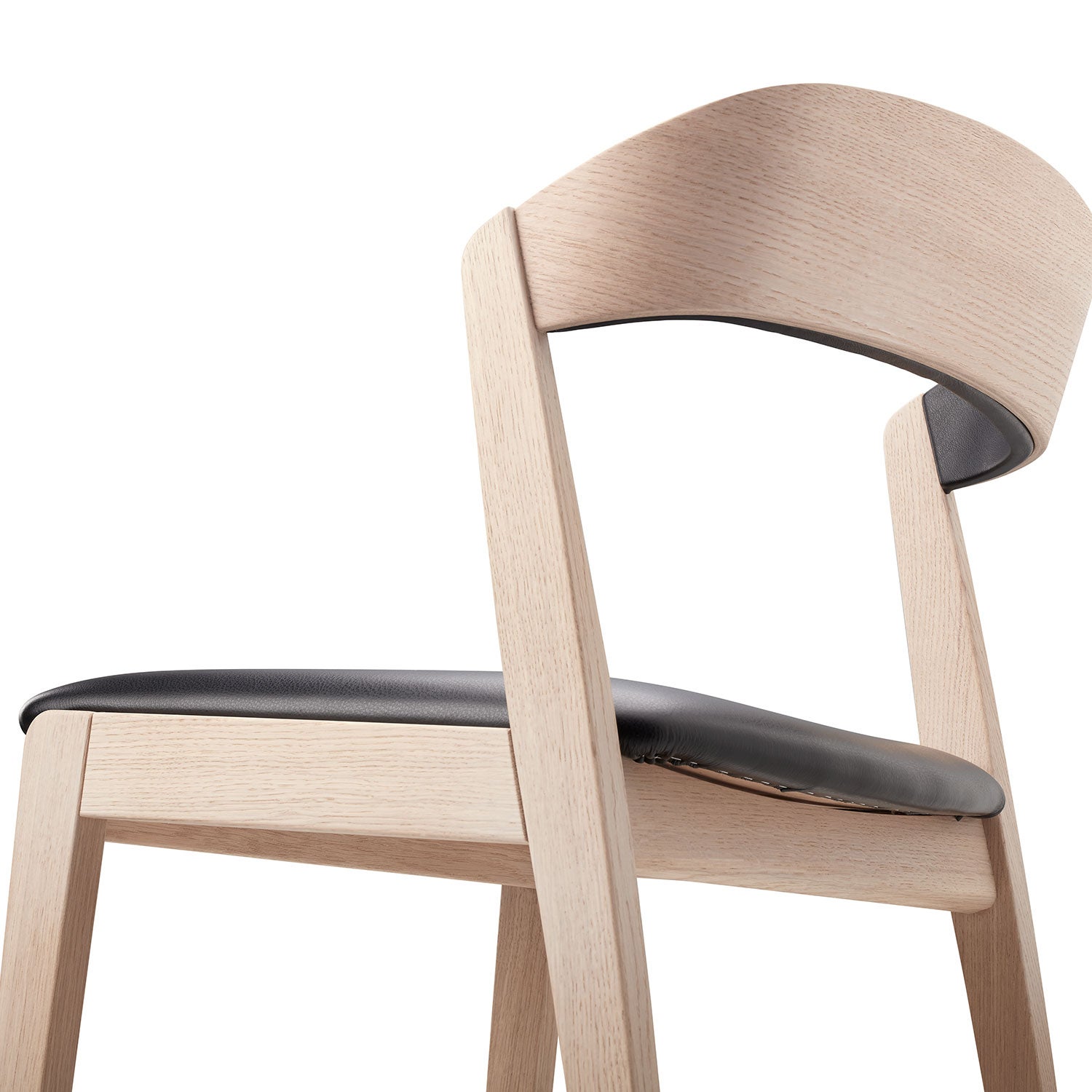 Sm826 matstol med läder