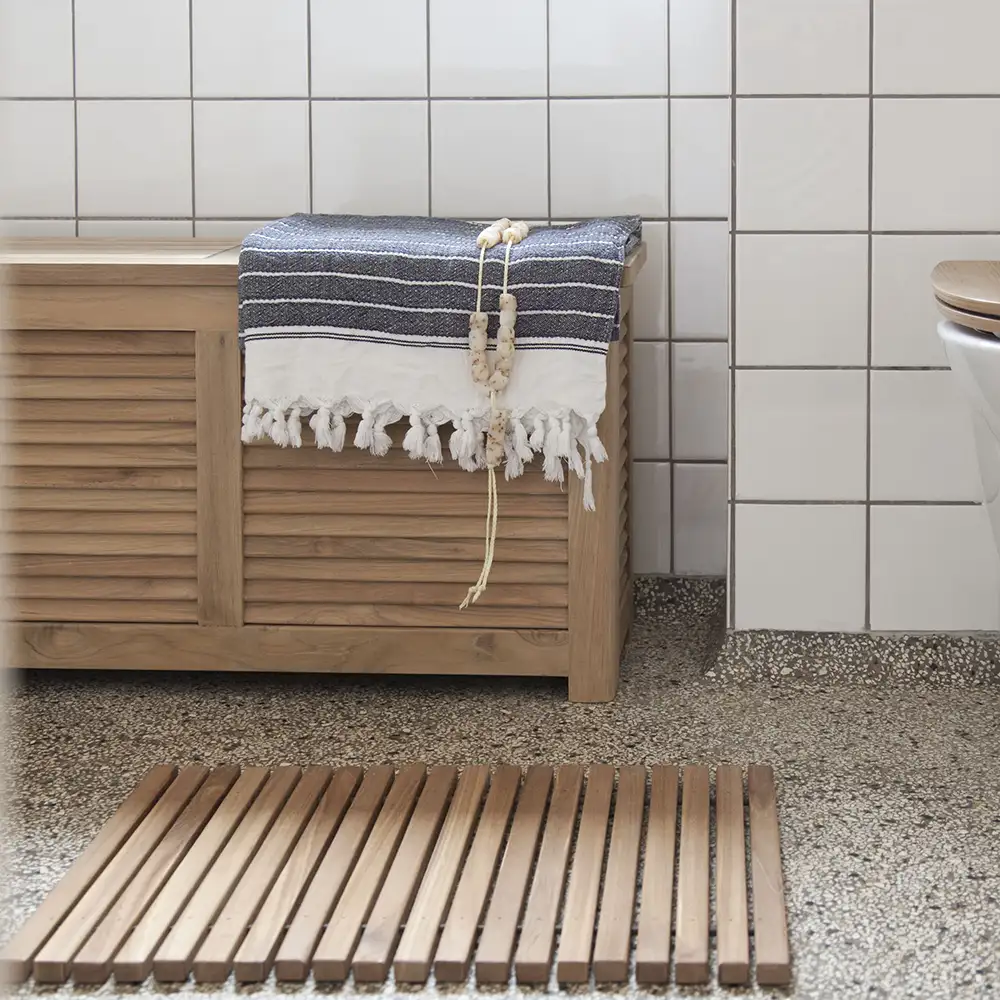 Classic förvaringsbänk teak