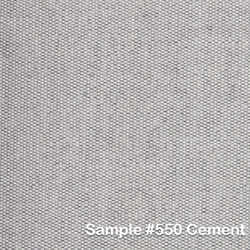 Fortello LED 400 cm parasoll alu Cat.5 550 Cement