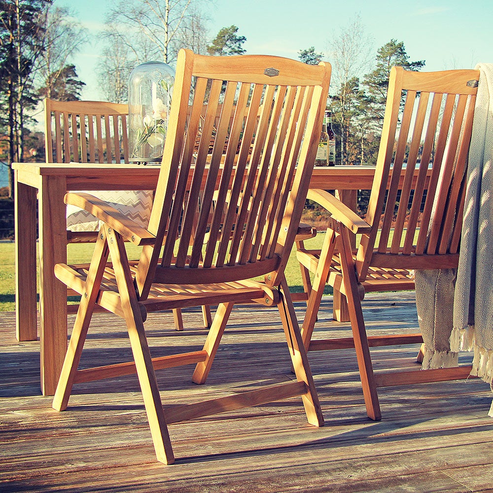 Veronica positionsstol natur 