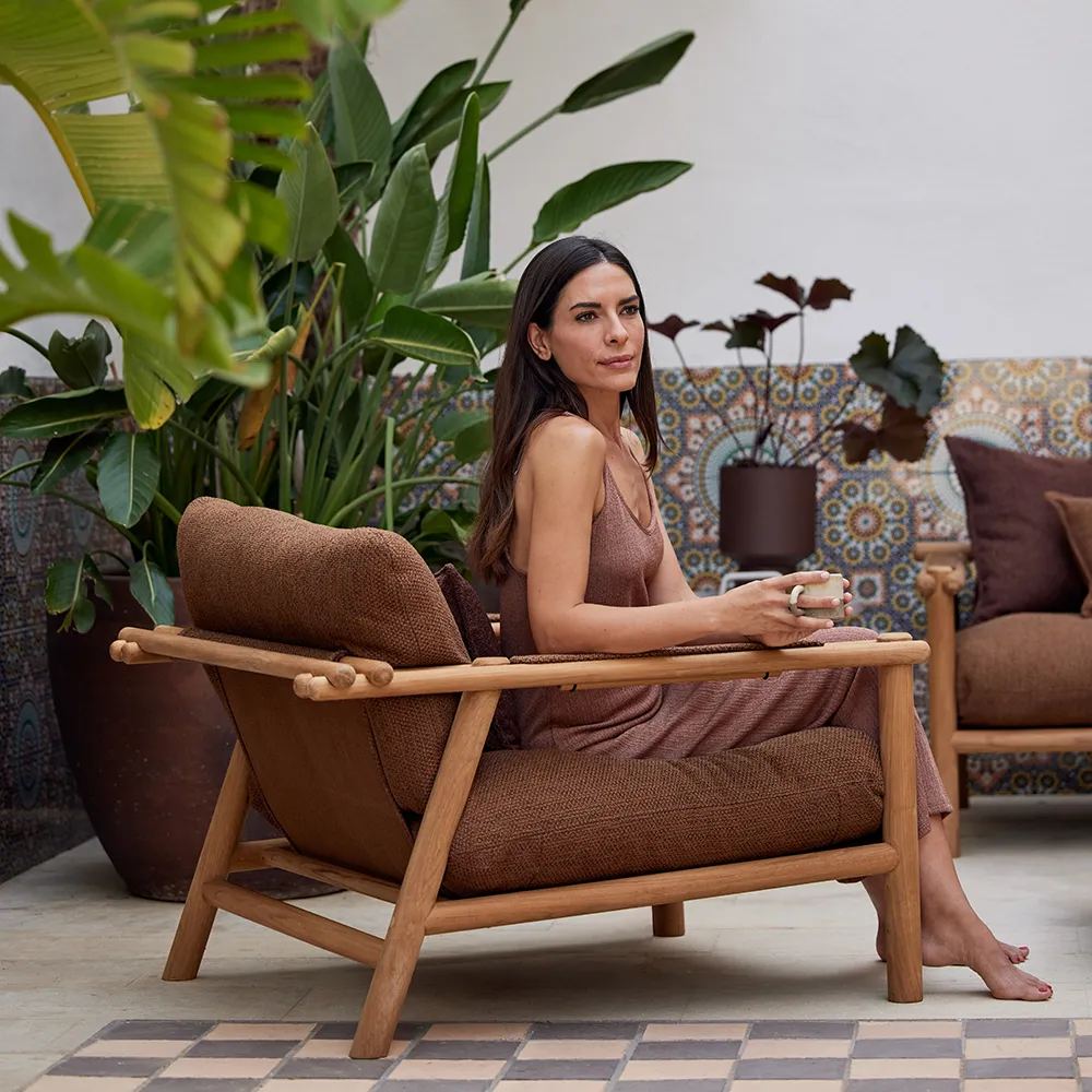 Sticks Fåtölj Teak 