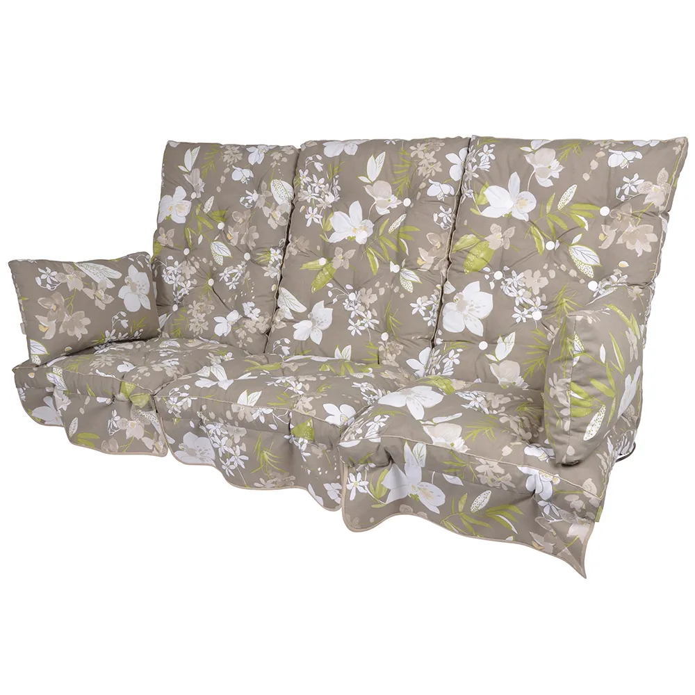 Hammockdynor Hög Rygg Beige Botanical