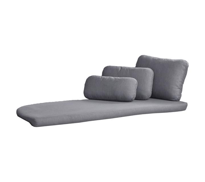 Savannah Daybed Dynset Höger Grå, Sunbrella Natte