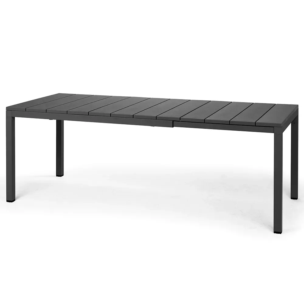 Rio Matbord 140/210x85 cm Anthracite