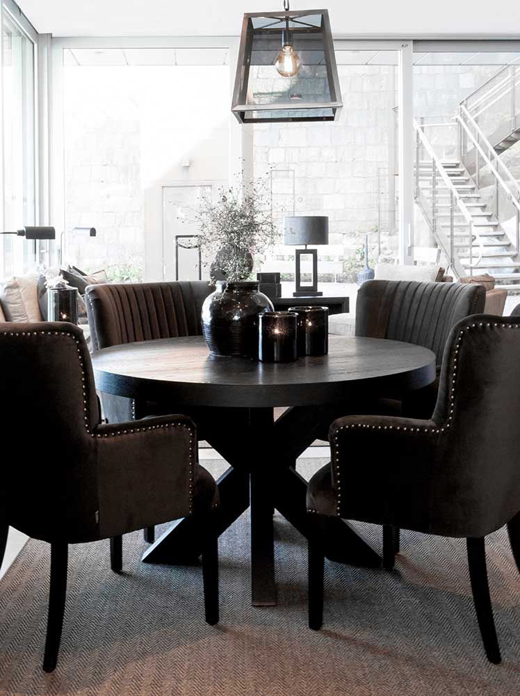 Hunter Matbord 240X110 Cm Svart