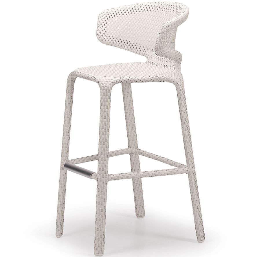 Seashell barstol vit 