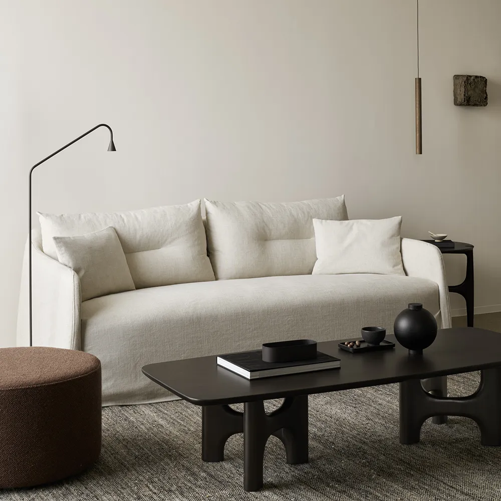 Soffbord i mahogny Flow Rose Brown