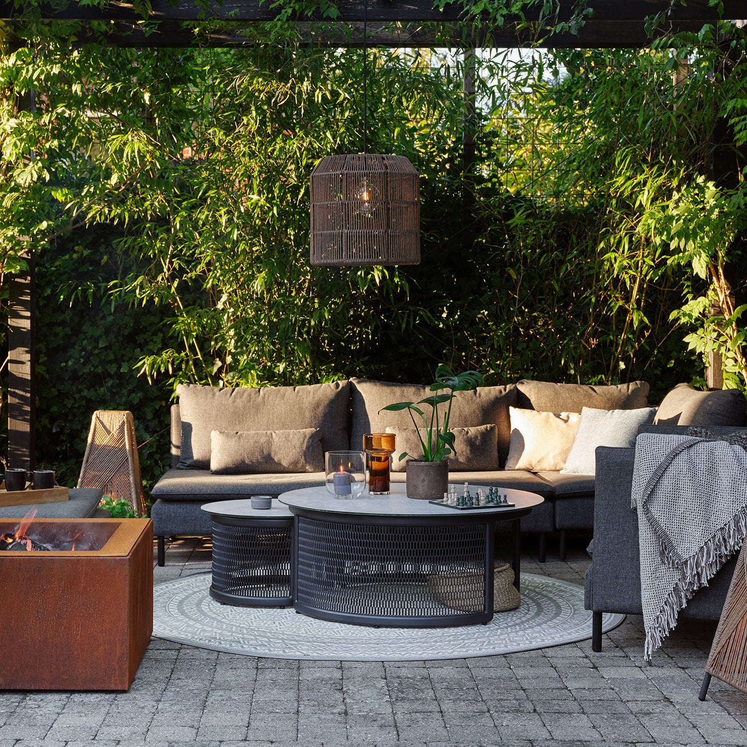 Callisto 1-sits soffa grå 