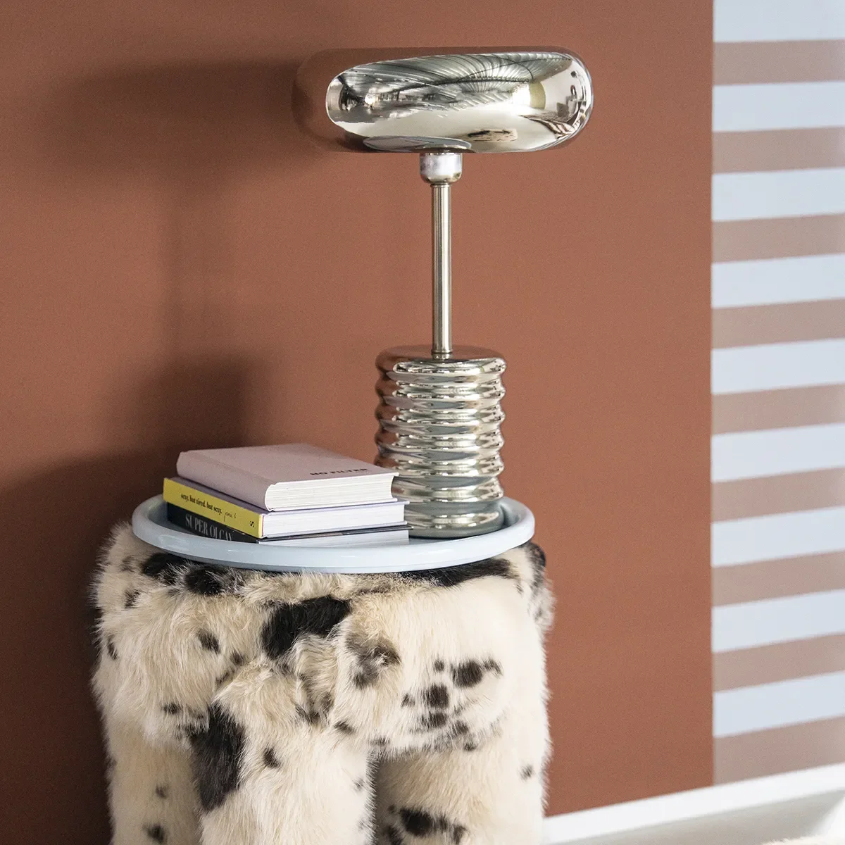 Bordslampa Chromeo Chrome H46 cm