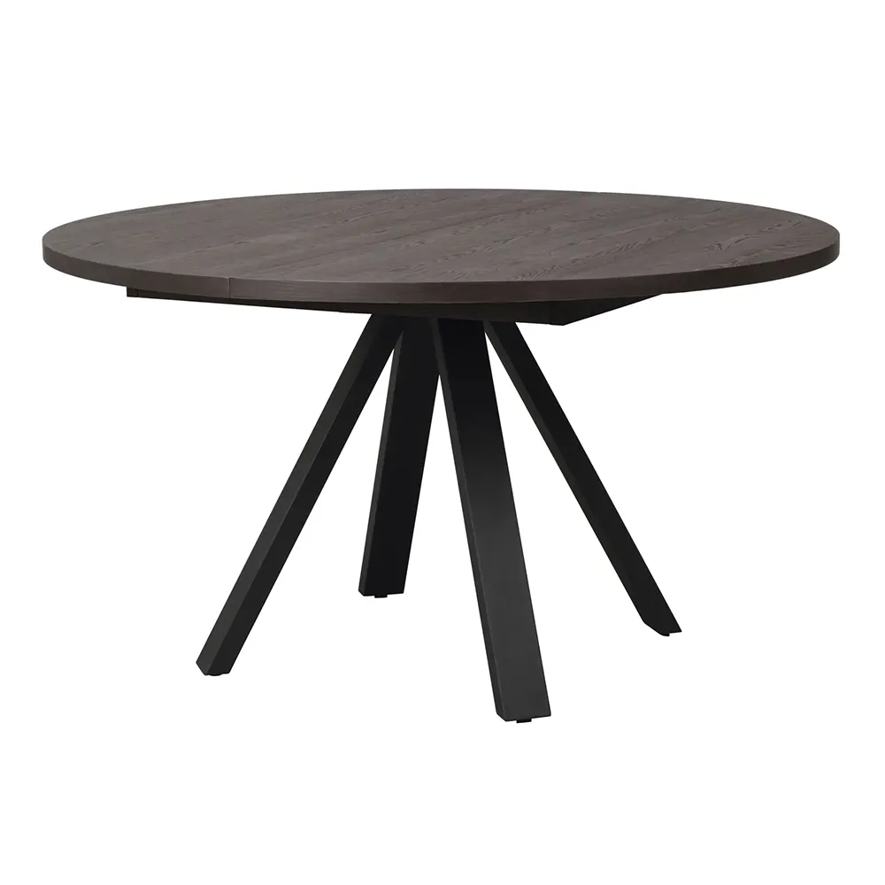 Maddock matbord Ø135 cm brun ek