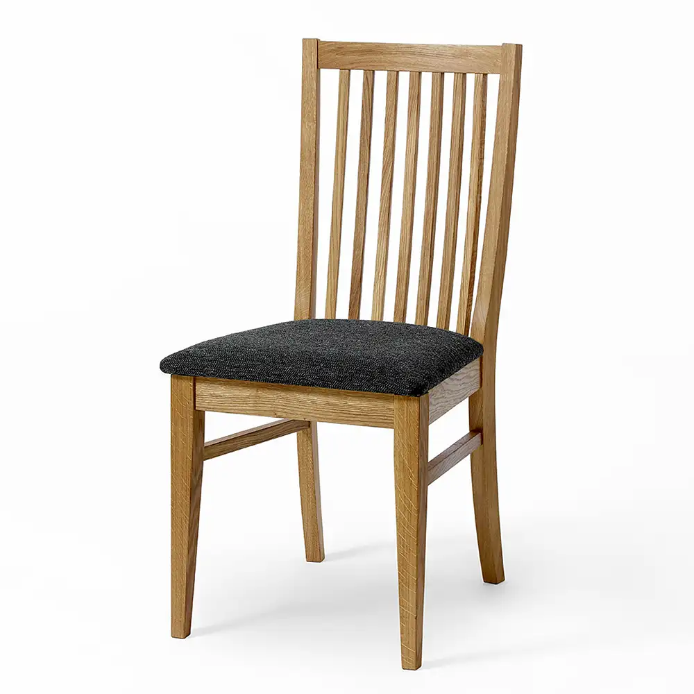 Ekliden matstol grå 2-pack