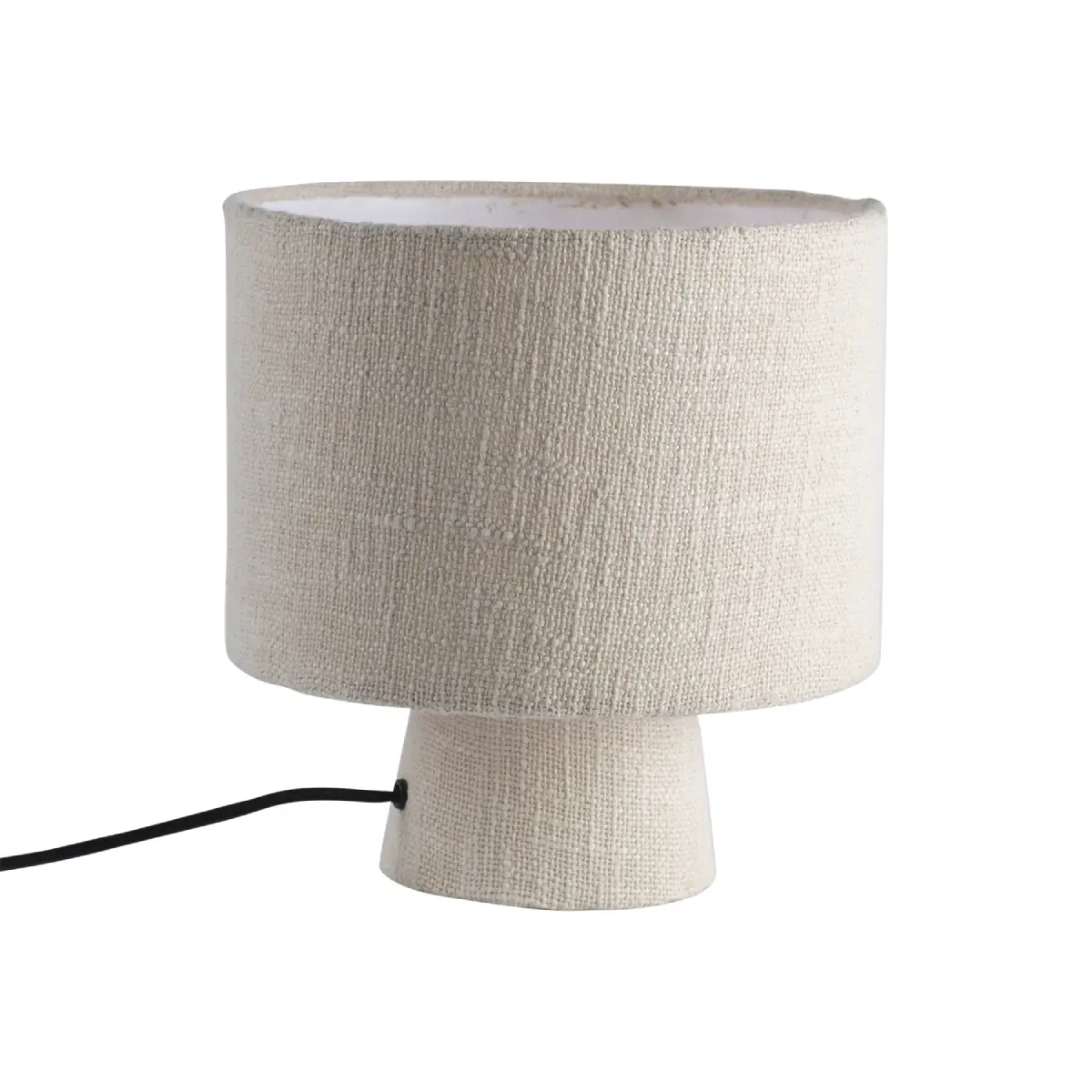 SONNY Bordslampa offwhite Ø25xH27 cm