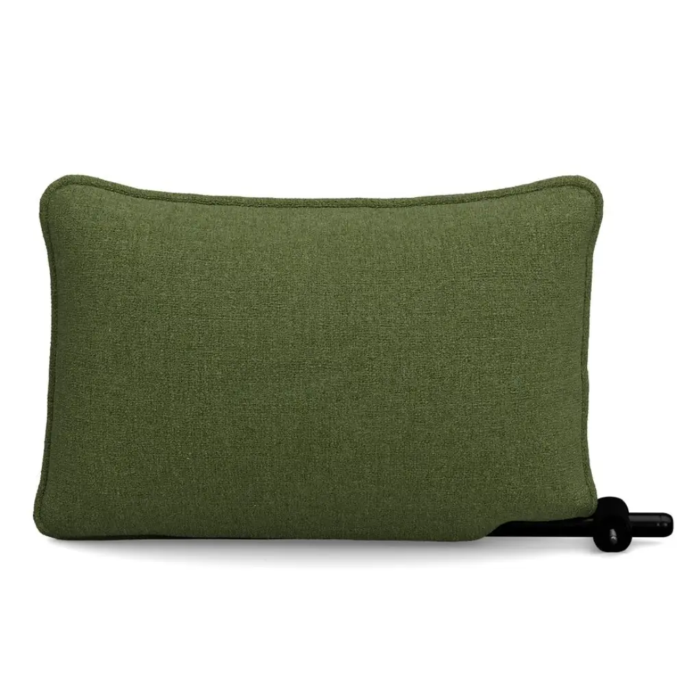 sumo armstöd boucle recycled leaf green