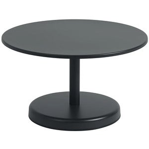 Linear Steel Soffbord Ø70 cm Anthracite Black 
