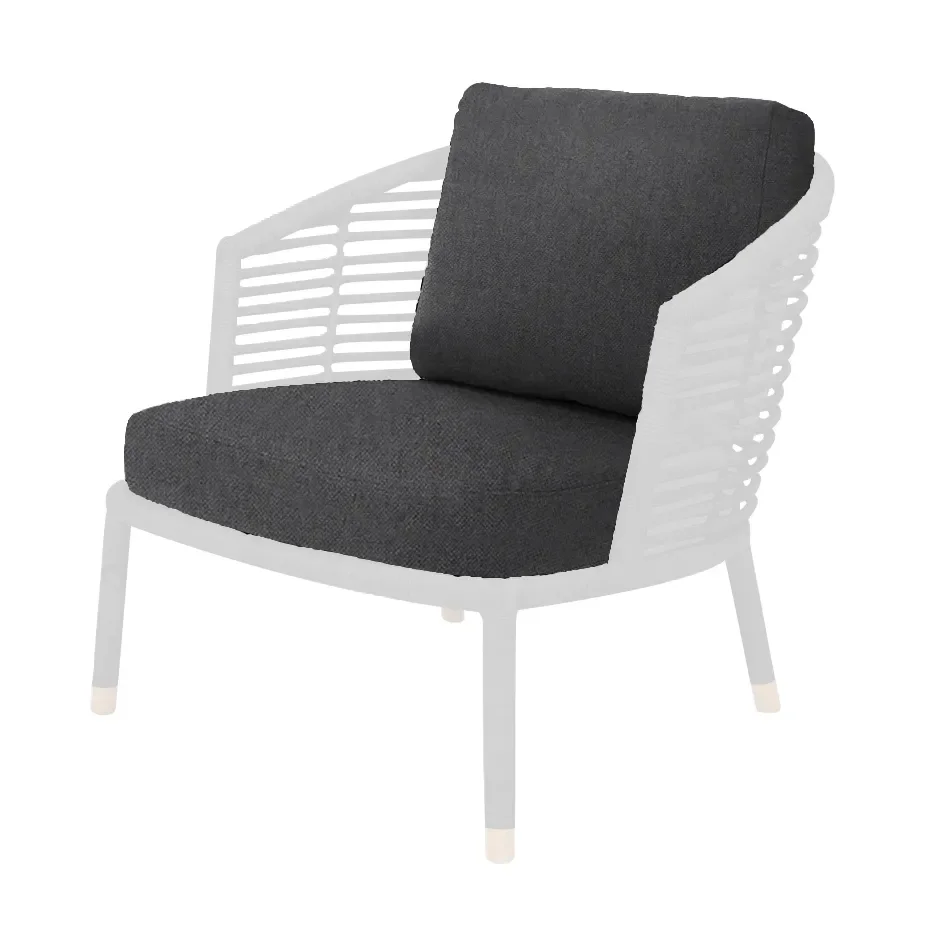 Moments/Sense loungefåtölj dynset INDOOR Dark grey