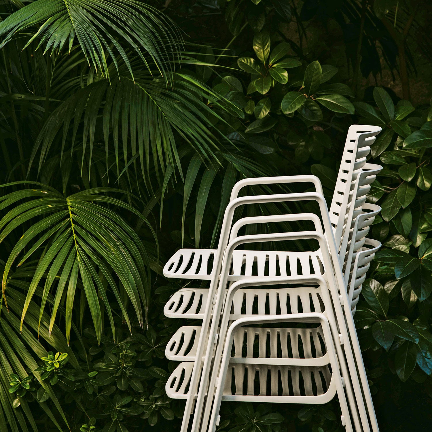 Zebra karmstol White