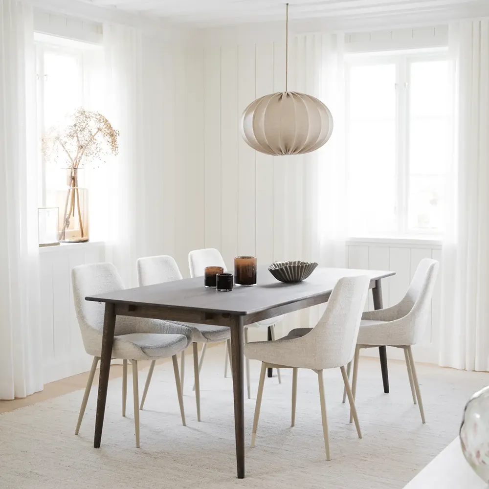 Tyler matbord 180x90 cm brun ek