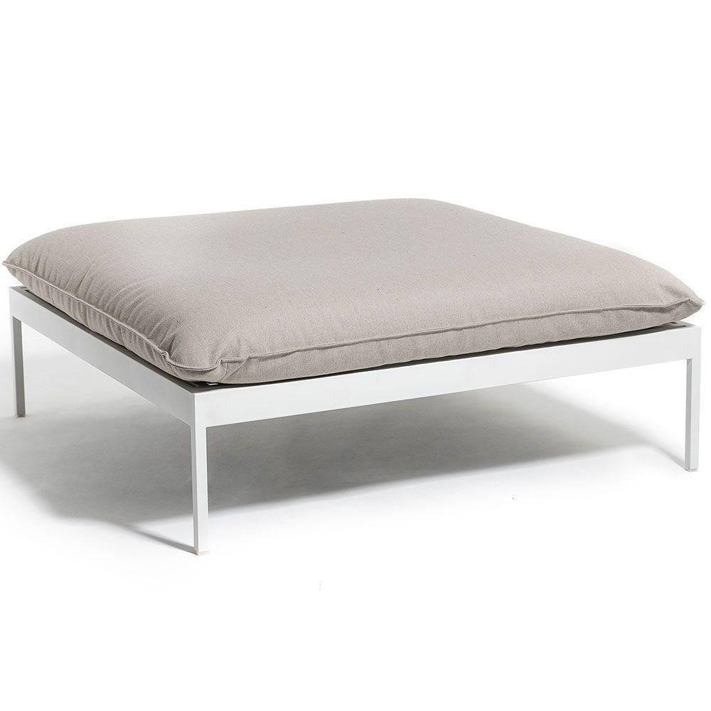 Bönan Fotpall Ljusgrå exkl. dyna 