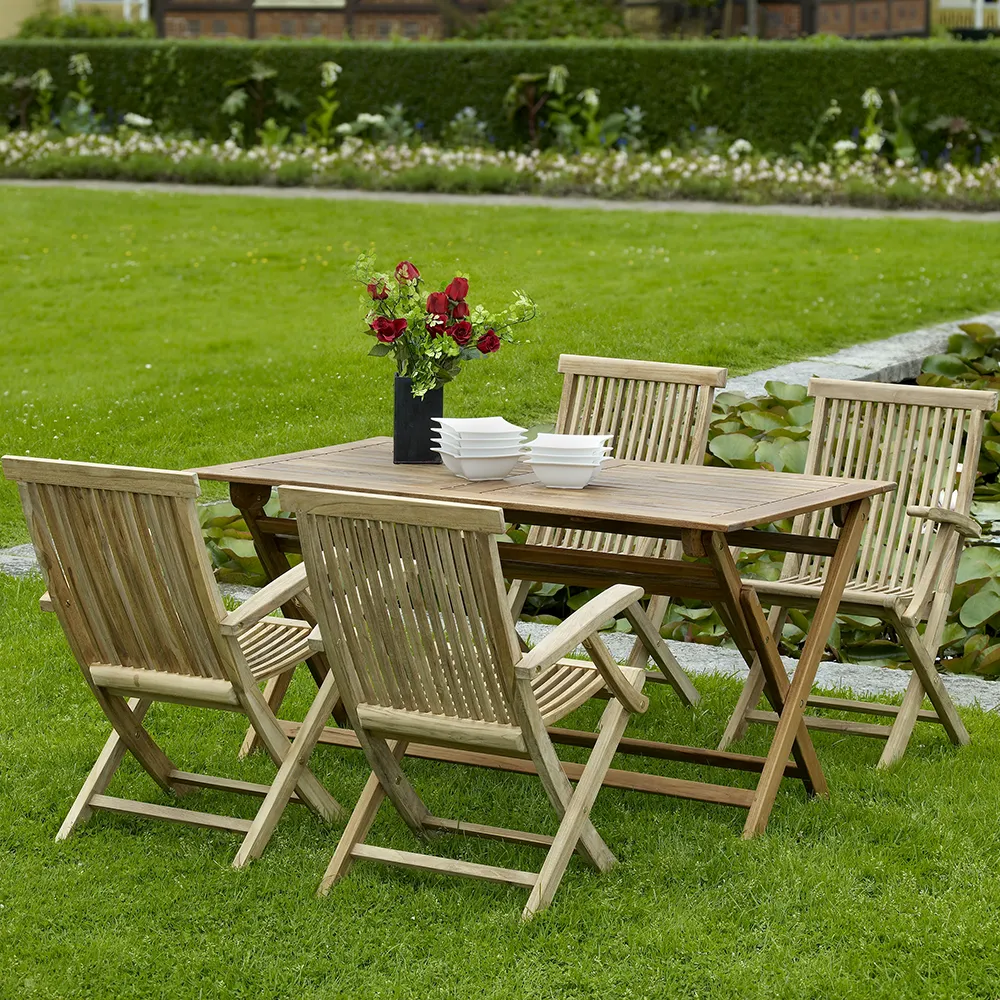 Turin karmstol natur teak 