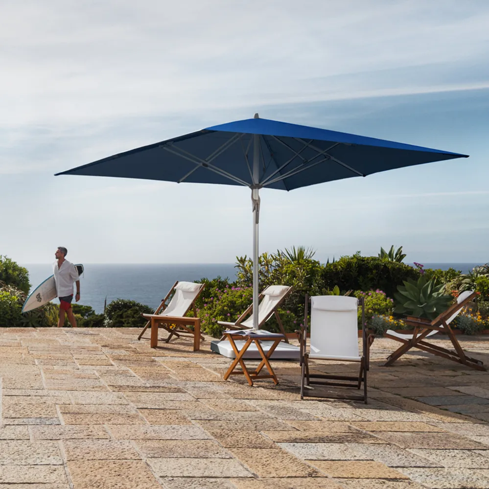 Fortello 300x300 cm parasoll alu Cat.5 806 Forge