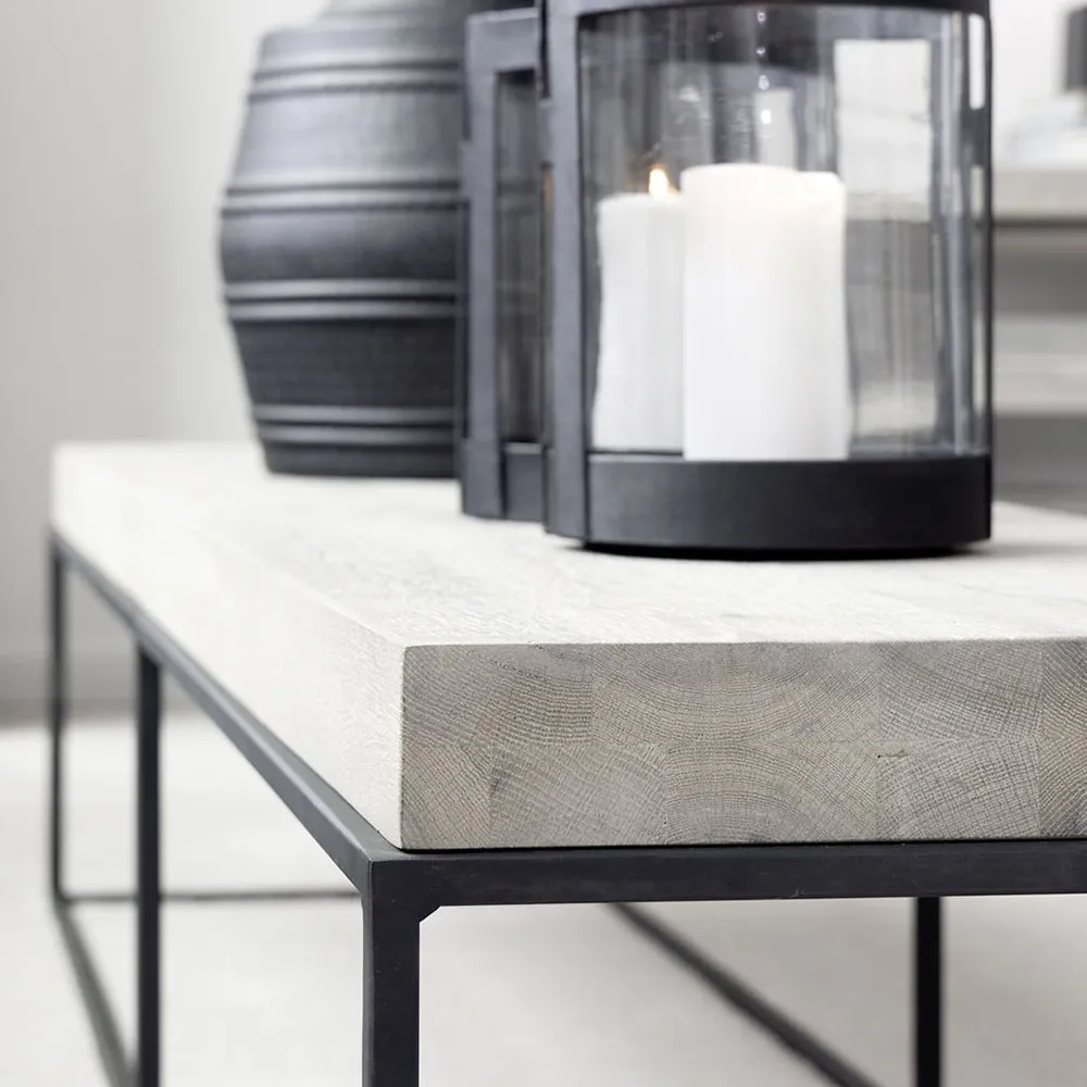 Soffbord Carlisle 100x100 cm Silverstone