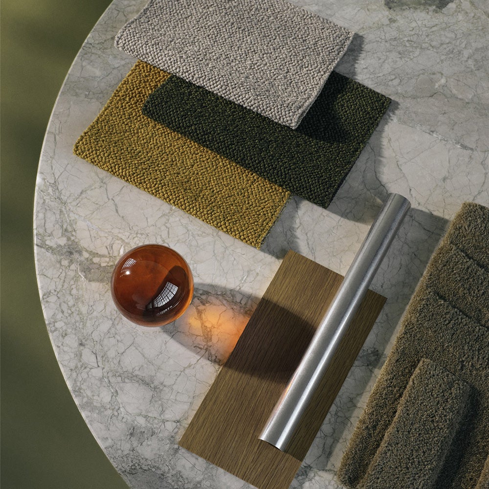 Midst Matbord Ø140 cm - Grey Marble