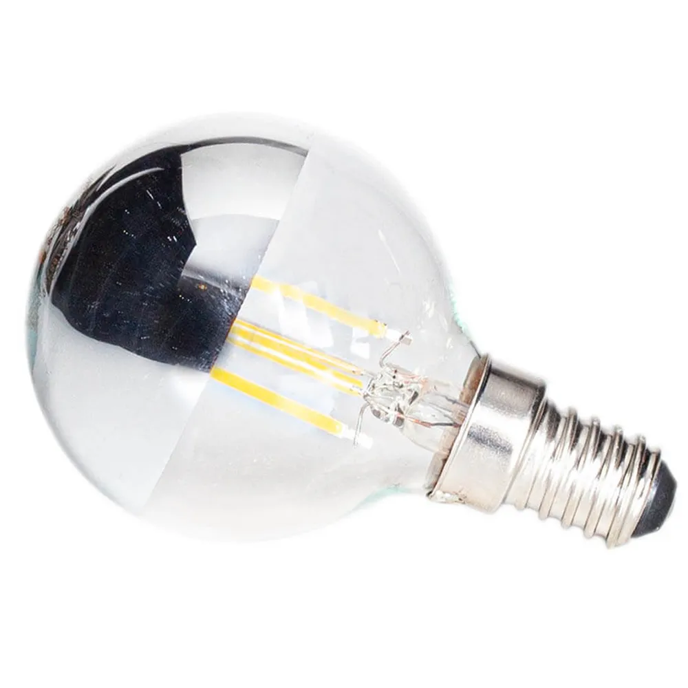 E14 4W 2700K dimbar toppförspeglad klot 